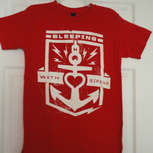 Sleeping With Sirens Anchor Heart Tour T-Shirt